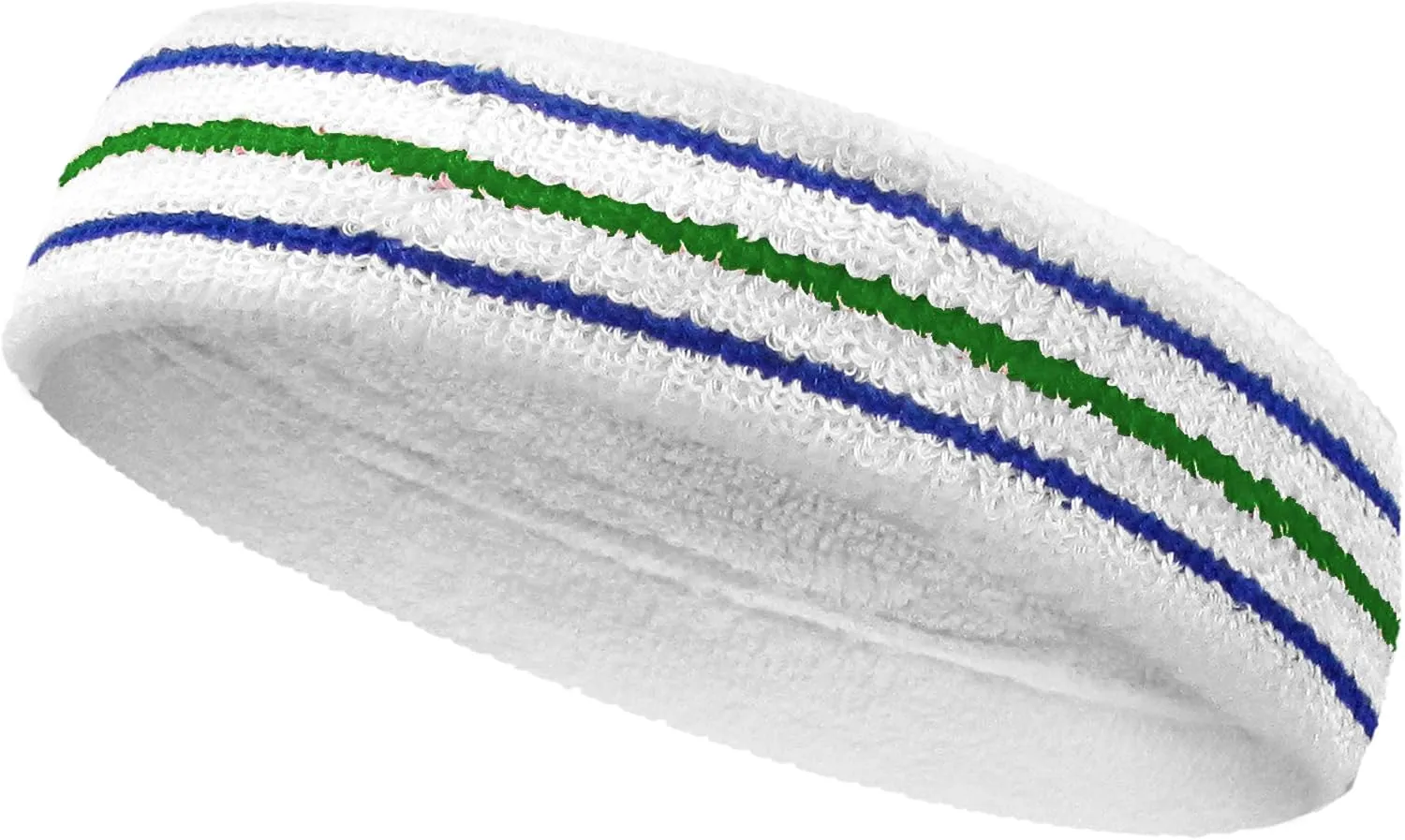 COUVER Tennis Style Premium Quality Athletic Terry Head Sweatband(1 Piece)