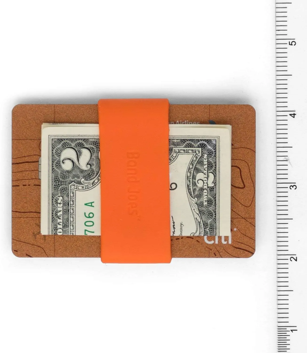 GRIFITI Band Joes Pocket Wallet Replacement Super Slim Profile Colorful Silicone Rubber Bands Money Wide Strap Grip Clip Siliconebands for Credit Card, License, Cash Holder