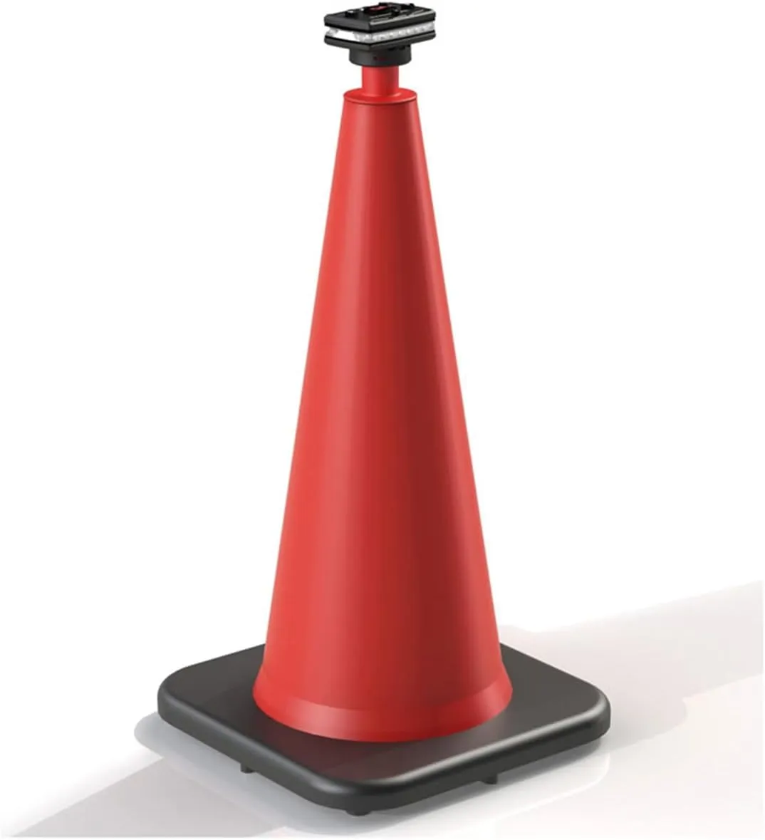 Guardian Angel Cone Mount Accessory  Magnetic Mount with Screw-in Feature  Light Mount for Open Top Cones  for Construction Cones