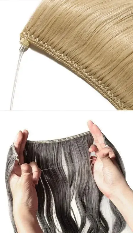 Invisible No-Clips Hair Extension