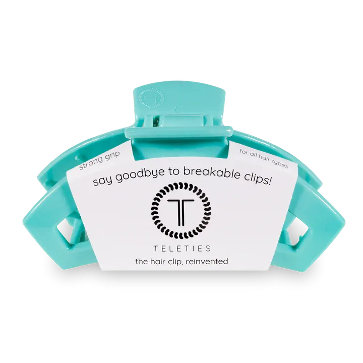 Large Teleties Open Claw Clip - Atlantis