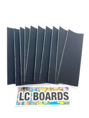 LC Boards Fingerboard Premium Foam Grip Tape 10 Pack