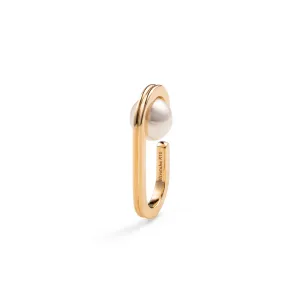 "Beluga" Pearl Ear Cuff
