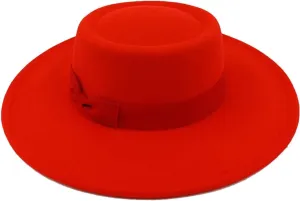 Sombrero Raised Top Fedora Hats Fedora Hat Jazz Hat Men's Round Top Hat Church Cap 2 56-58cm