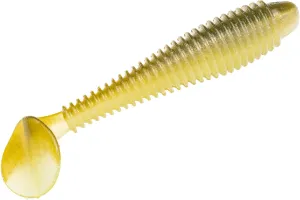 Strike King Rage Swimmer Fishing Lure, Soft Plastic Paddletail Minnow, Sleek Nose Cone, Softly Ribbed Body, Thin Tail